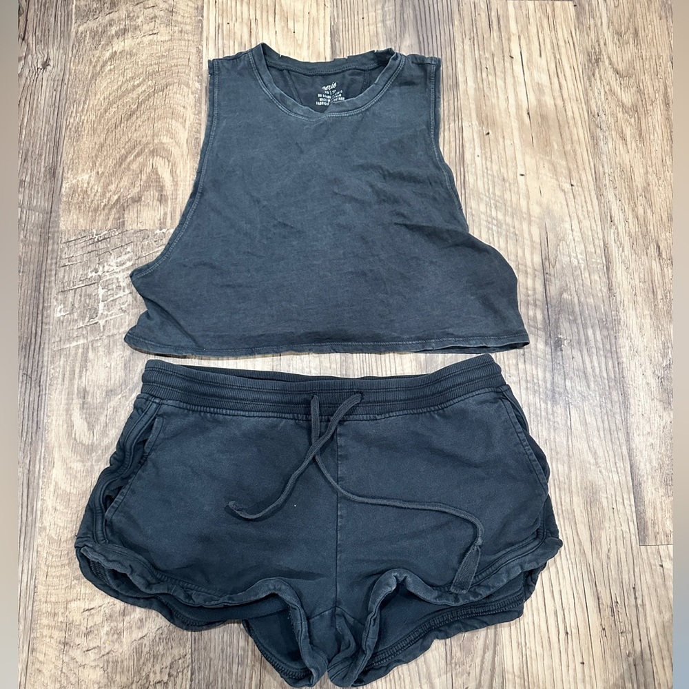 Matching Tank Top and Shorts